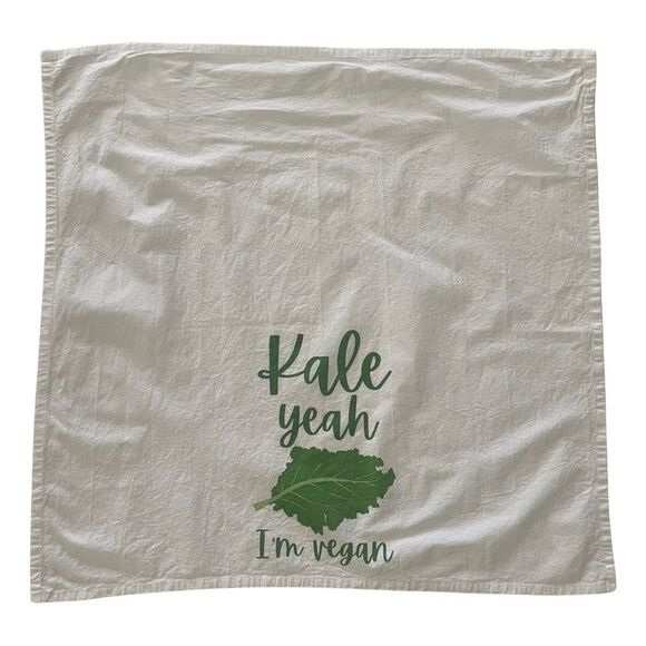 BUNDLE of Cotton Vegan Kitchen Flour Sack Towels - Picture 3 of 5